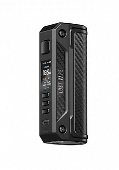 LOST VAPE Thelema Solo 100W боксмод (black-carbon fiber)